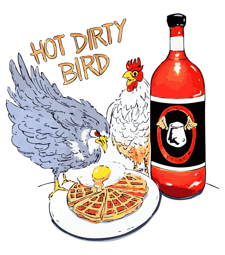 Hot Dirty Bird Graphic