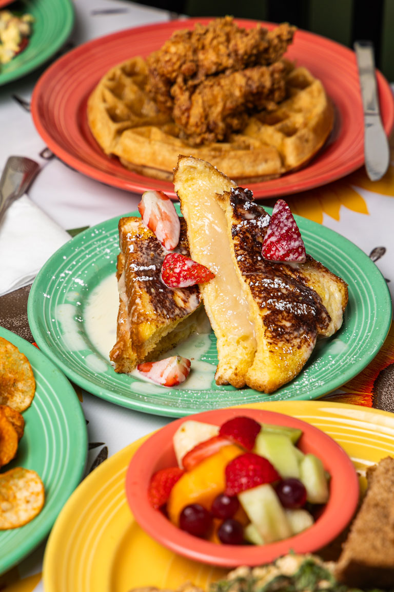 Strawberry Stuffed French Toast